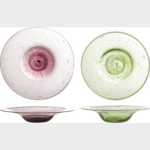 Bloomingville - Sunil Tallerken - Grn - Glas - St Med 2