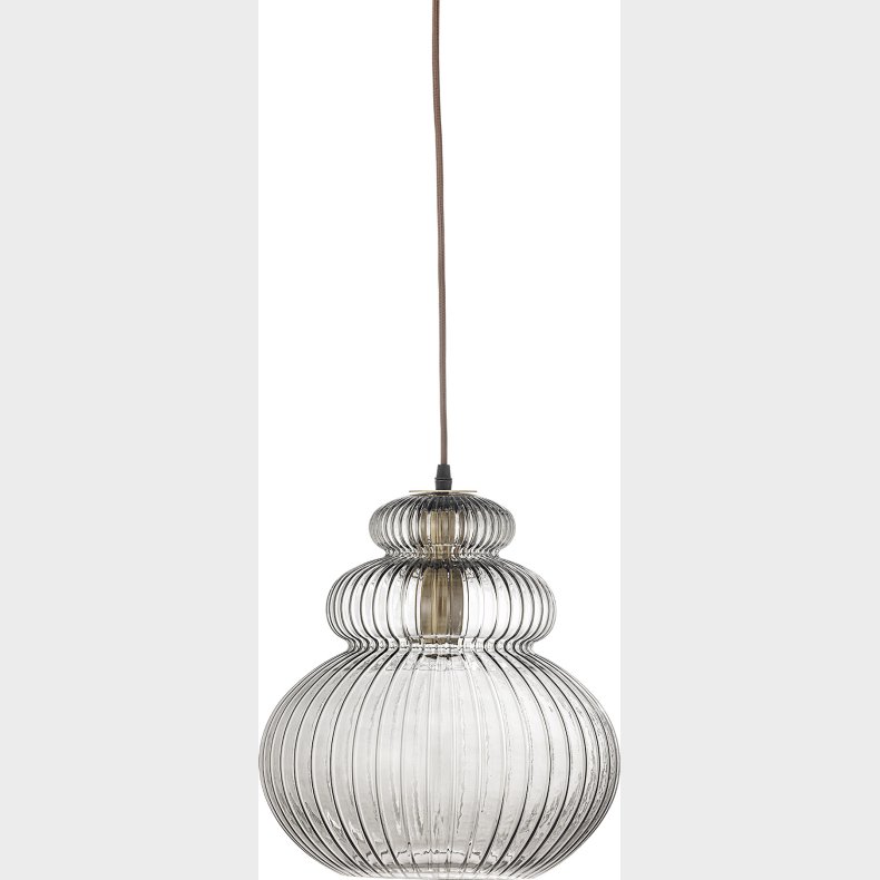 Bloomingville - Sybia Pendel - Gr - Glas