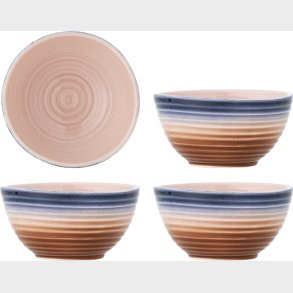 Bloomingville - Tatum Sk�le - Multifarvet - Stent�j Keramik - 4 Stk.