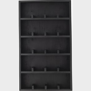 Bloomingville - Thessa Hylde Til V�g - Sort - Mango Tr�