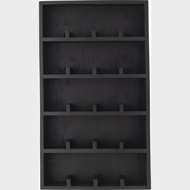 Bloomingville - Thessa Hylde Til V�g - Sort - Mango Tr�