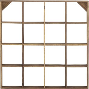 Bloomingville - Tilo Hylde Til Vg - Brun - Genanvendt Tr