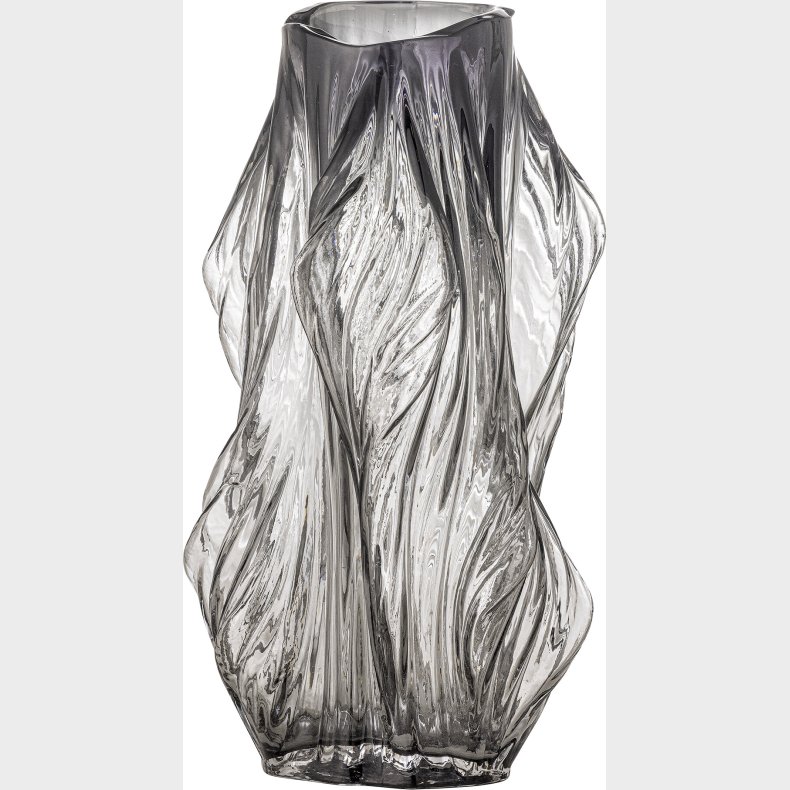 Bloomingville - Tulla Vase - Gr - Glas - H 32 Cm