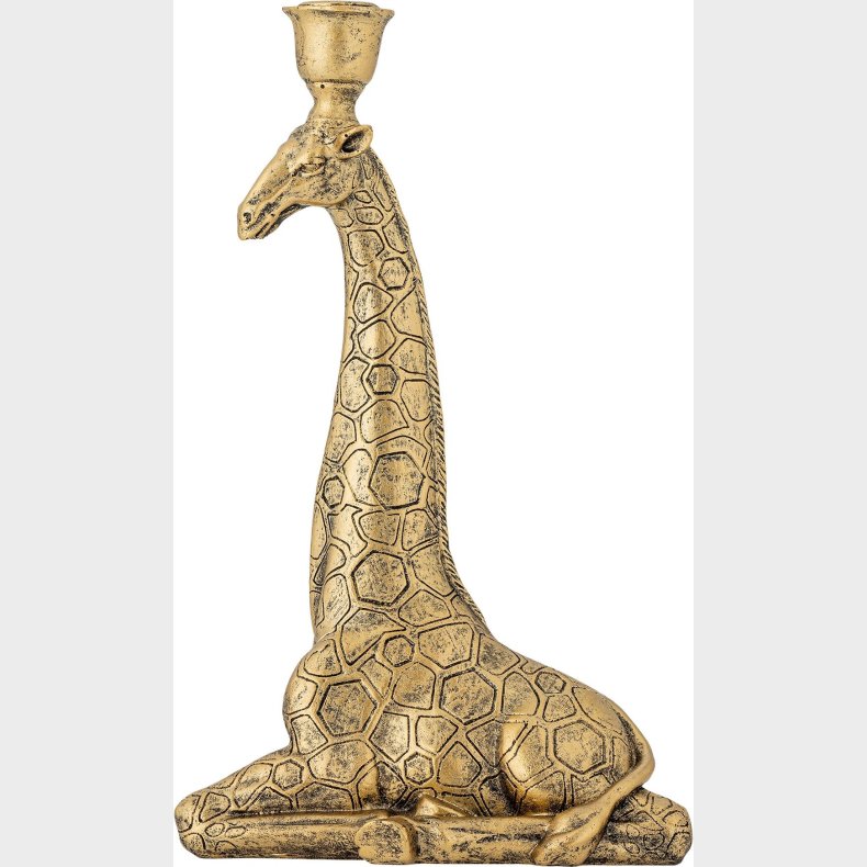 Creative Collection - Twiga Lysestage - Guld - Polyresin