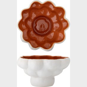 Bloomingville - Valkyrie Skl - Hvid - Stentj Keramik