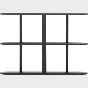 Bloomingville - Vicente Hylde Til Vg - Sort - Mdf Tr