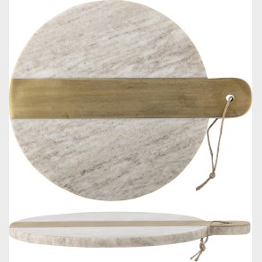 Bloomingville - Villette Sk�rebr�t - Rundt - Natur - Marmor