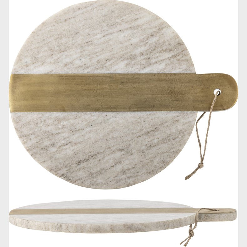 Bloomingville - Villette Sk�rebr�t - Rundt - Natur - Marmor