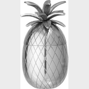 Bloomingville - Ananas Isspand Med Lg - Yuichi - Slv - Aluminium