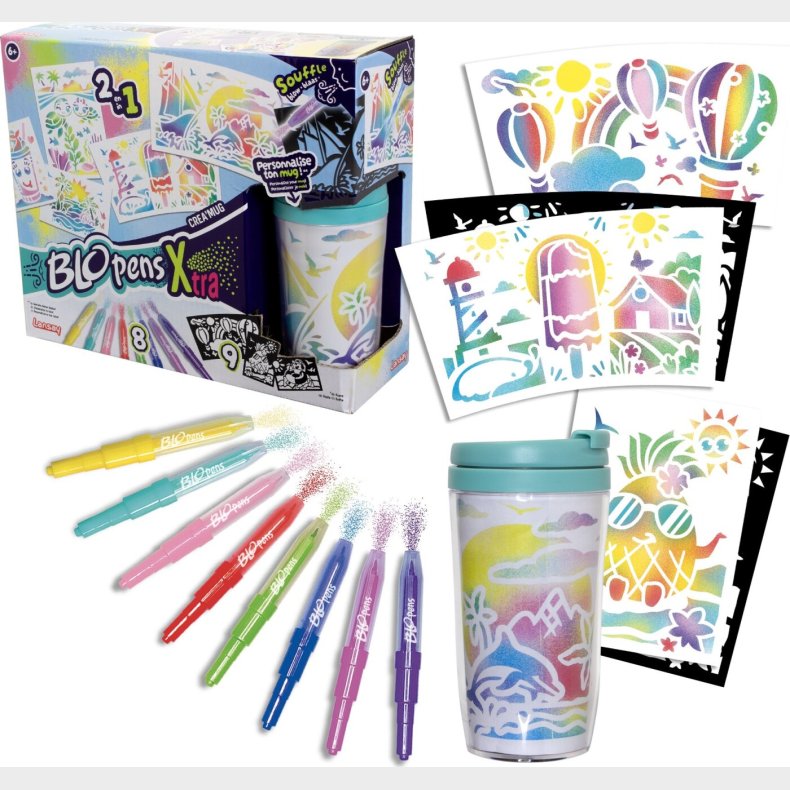 Blopens - Xtra Krea Krus 2-i-1