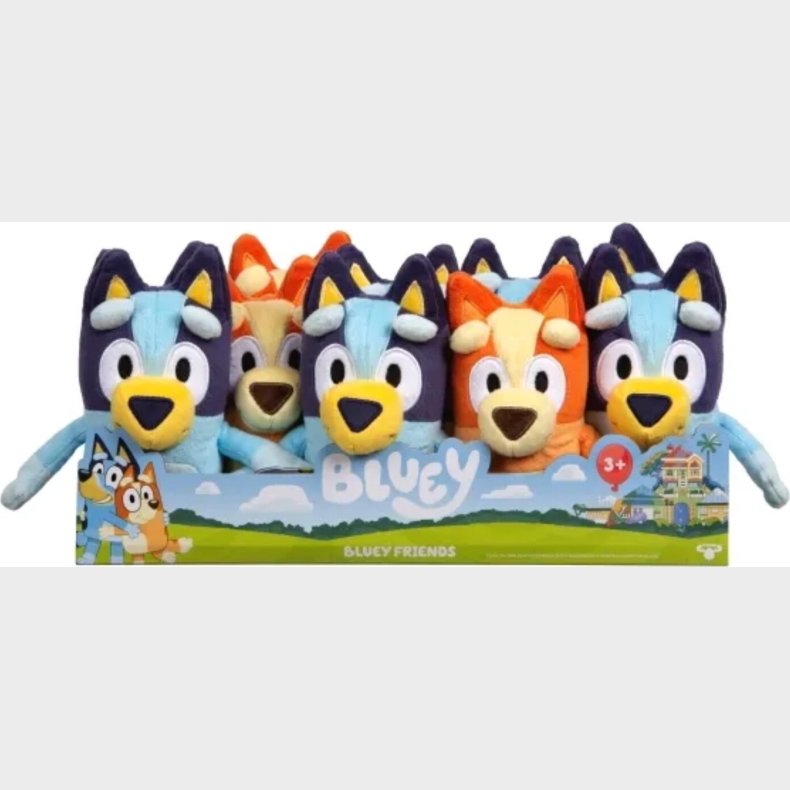 Bluey Bamse - 20 Cm - 1 Stk. - Assorteret