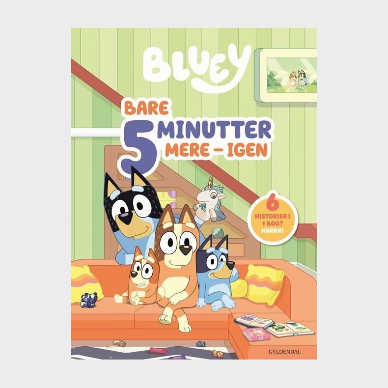 Bluey - Bare 5 Minutter Mere - Igen - Ludo Studio Pty Ltd - Bog