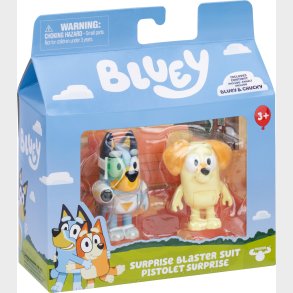Bluey - Surprise Blaster Suit Figurer