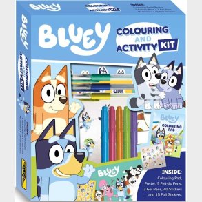 Bluey Colouring Og Activity Kit - Alligator