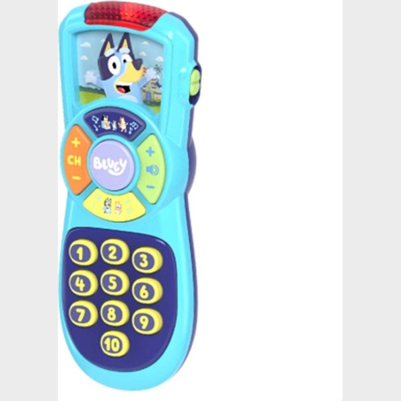 Bluey - Fjernbetjening Legetj Til Brn - Med Lyd Og Lys