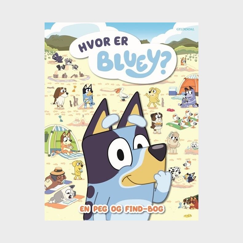 Bluey - Hvor Er Bluey? En Peg Og Find-bog - Ludo Studio Pty Ltd - Bog