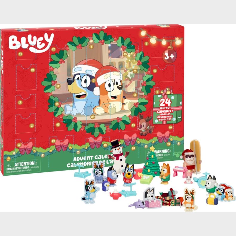 Bluey - Julekalender 2025 - (90336)