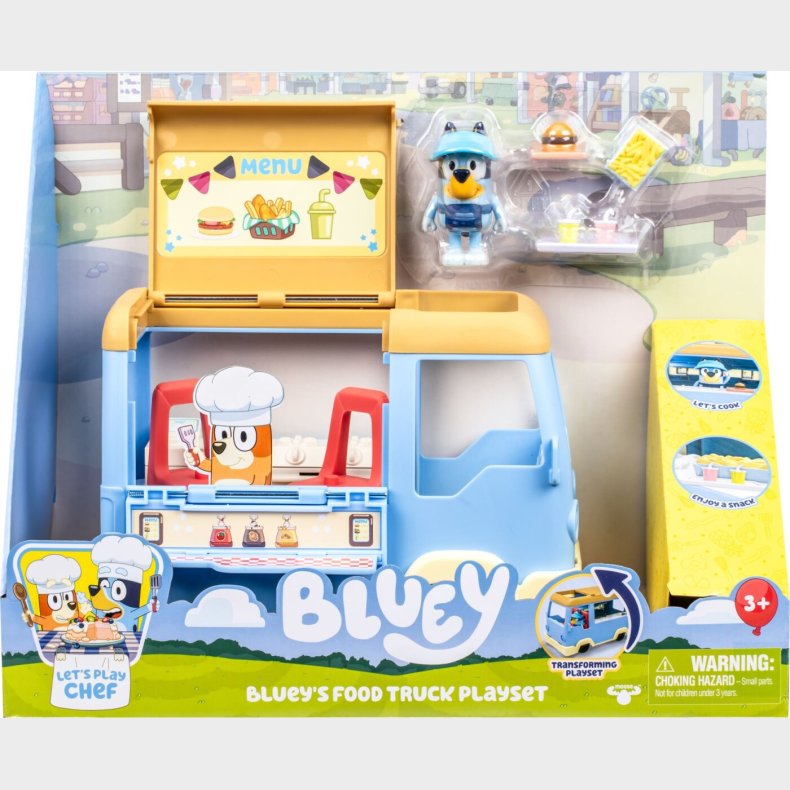 Bluey - Let's Play Chef, Food Truck (90331)