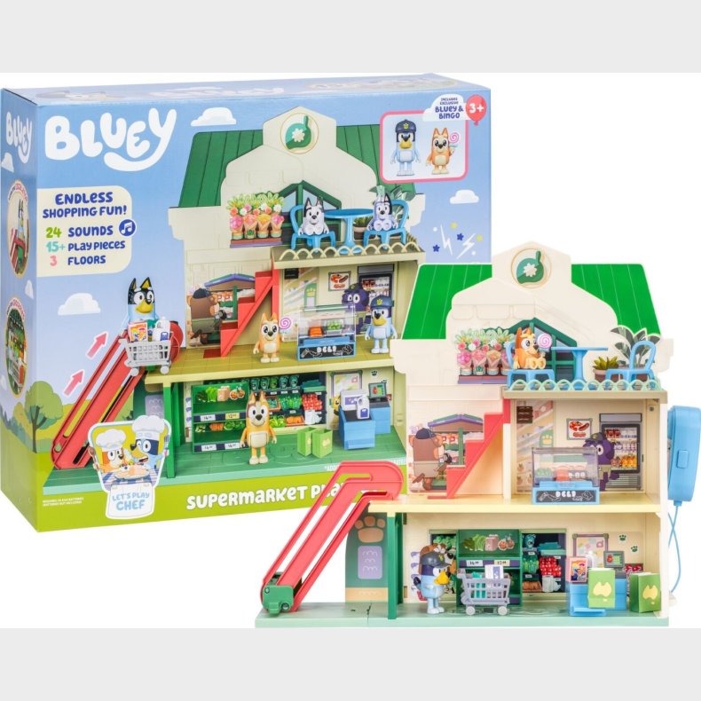 Bluey - Supermarket Playset (90328)