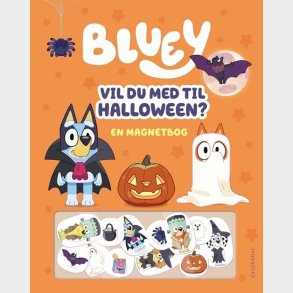 Bluey - Vil Du Med Til Halloween? - Ludo Studio Pty Ltd - Bog