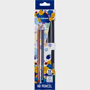 Blyant Hb Trekantet ske Med 12 Stk - Centrum