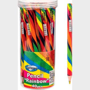 Blyant Med 4-farvet Stift Jumbo - Centrum