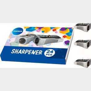 Blyantspidser I Metal - Til 1 Blyant - Centrum