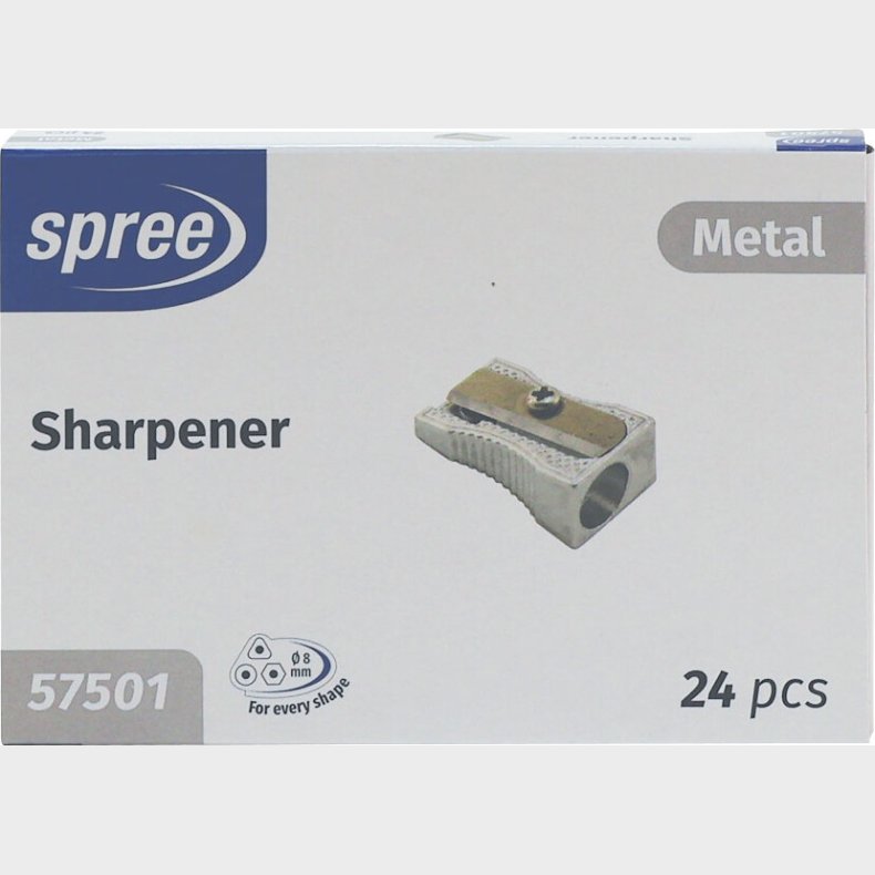 Blyantspidser I Metal - Til 1 Blyant