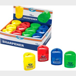 Blyantspidser Med 2 Sp Container Assorterede - Centrum