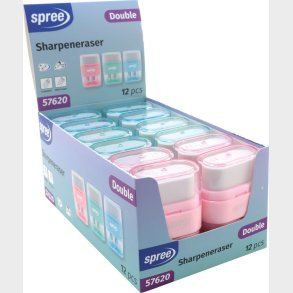 Blyantspidser / Viskelder - Spree