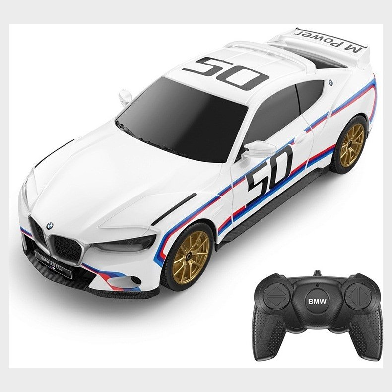 BMW 3.0 CSL Fjernstyret Bil 1:24