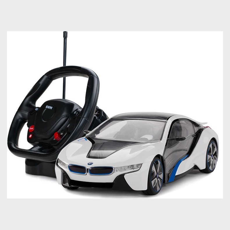 BMW i8 Fjernstyret Bil med rat 1:14
