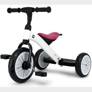 BMW Trehjulet Cykel til brn 10 tommer  Hvid/Pink
