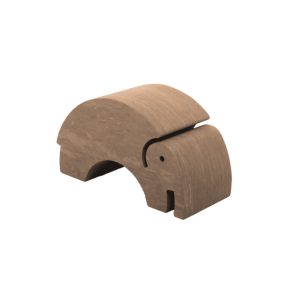 bObles | bObles Elefant S - Natur Mud