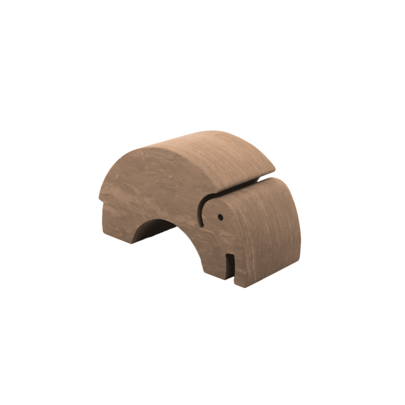 bObles | bObles Elefant S - Natur Mud
