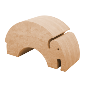 bObles | bObles Elefant L - Natur Desert