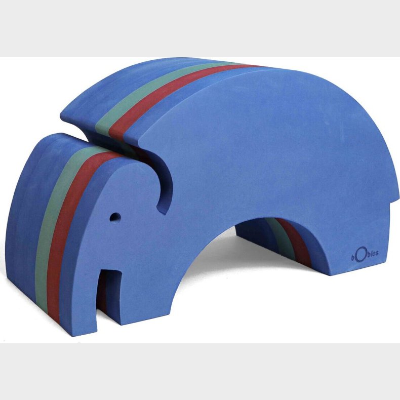 Bobles - Elefant - L - Gym Blue - 31x55x24 Cm