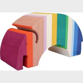 Bobles - Elefant - Stor - Multifarvet