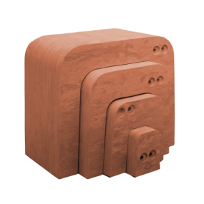 bObles | bObles Myresluger Natur Terracotta