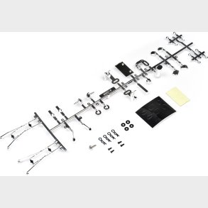 Body Accessories Set (chrome) - Hp85527 - Hpi Racing