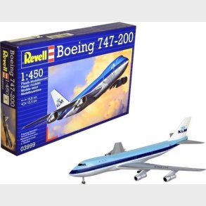 Revell - Boeing 747-200 Fly Bygges�t - 1:450 - 03999