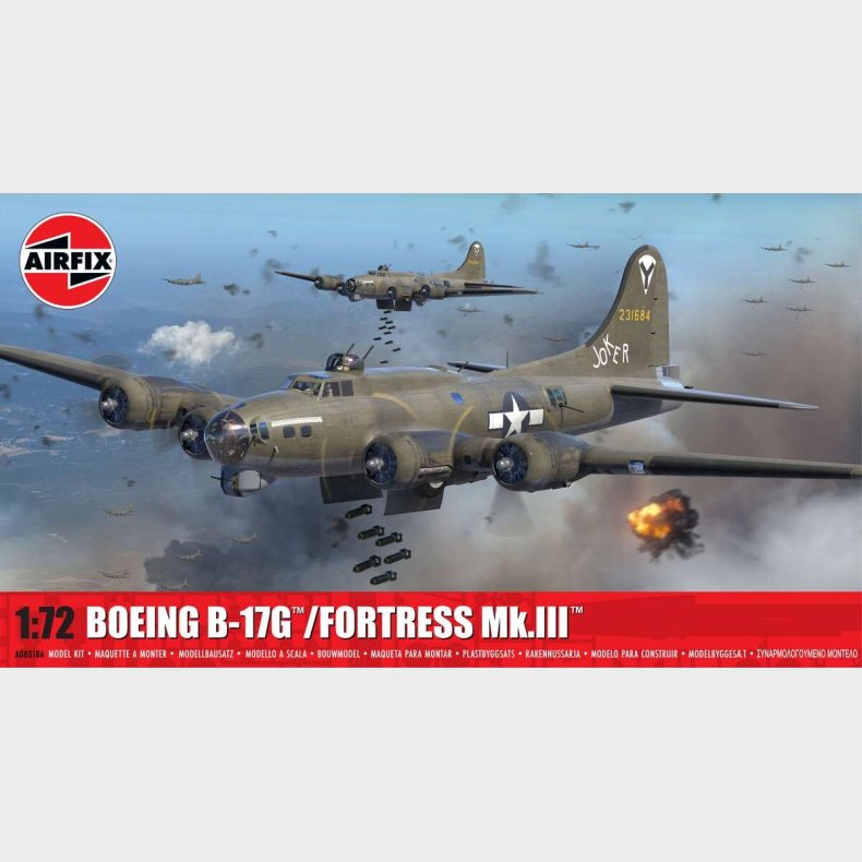 Airfix - Boeing B-17g / Fortress Mk.iii Modelfly - 1:72 - A08018a
