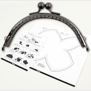 Bjle Til Pung - Str. 10 Cm - Antik Slv - 1 Stk.