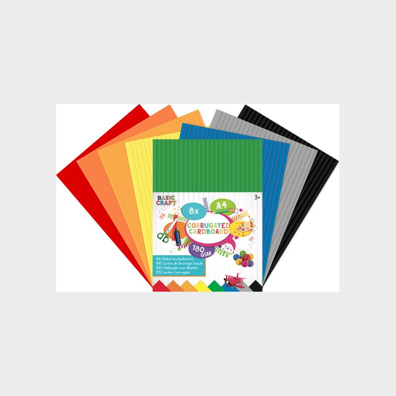 Blgepap A4 - 8 Ark, 180 Gram