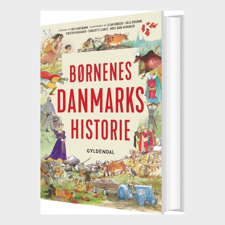 B�rnenes Danmarkshistorie - Nils Hartmann - Bog
