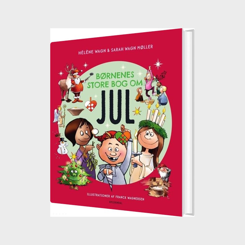 B�rnenes Store Bog Om Jul - H�l�ne Wagn - Bog