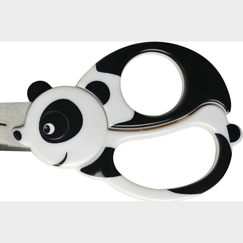Fiskars - B�rnesaks Med Dyremotiv - Panda - L 13 Cm
