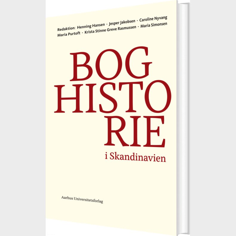 Boghistorie I Skandinavien - Henning Hansen - Bog