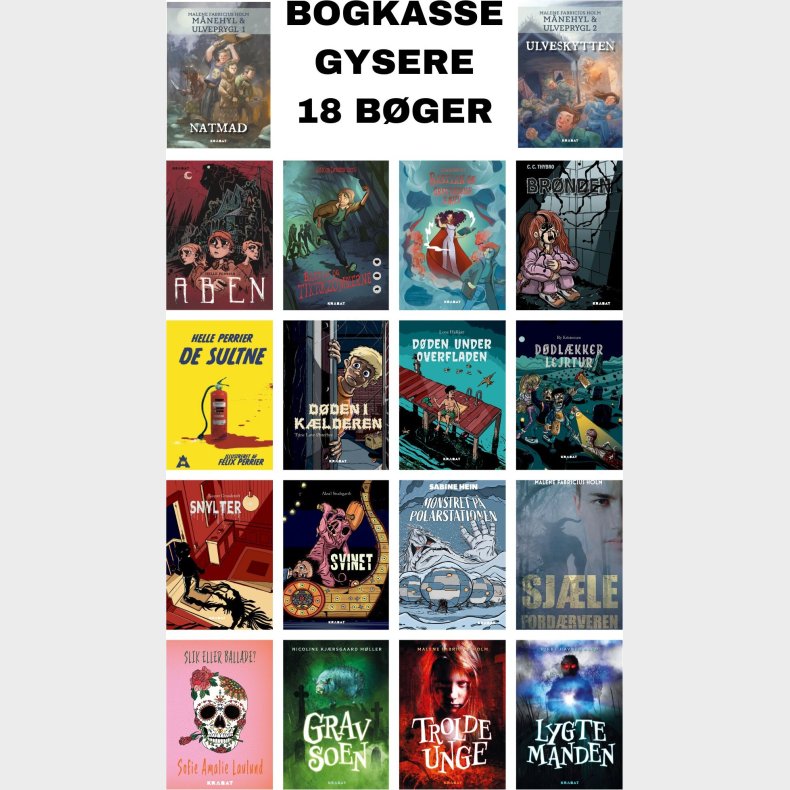 Gyser Bger - Bogkasse - Bog