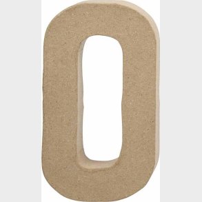 Bogstav - O - H 20,4 Cm - B 11,5 Cm - Tykkelse 2,5 Cm - 1 Stk.